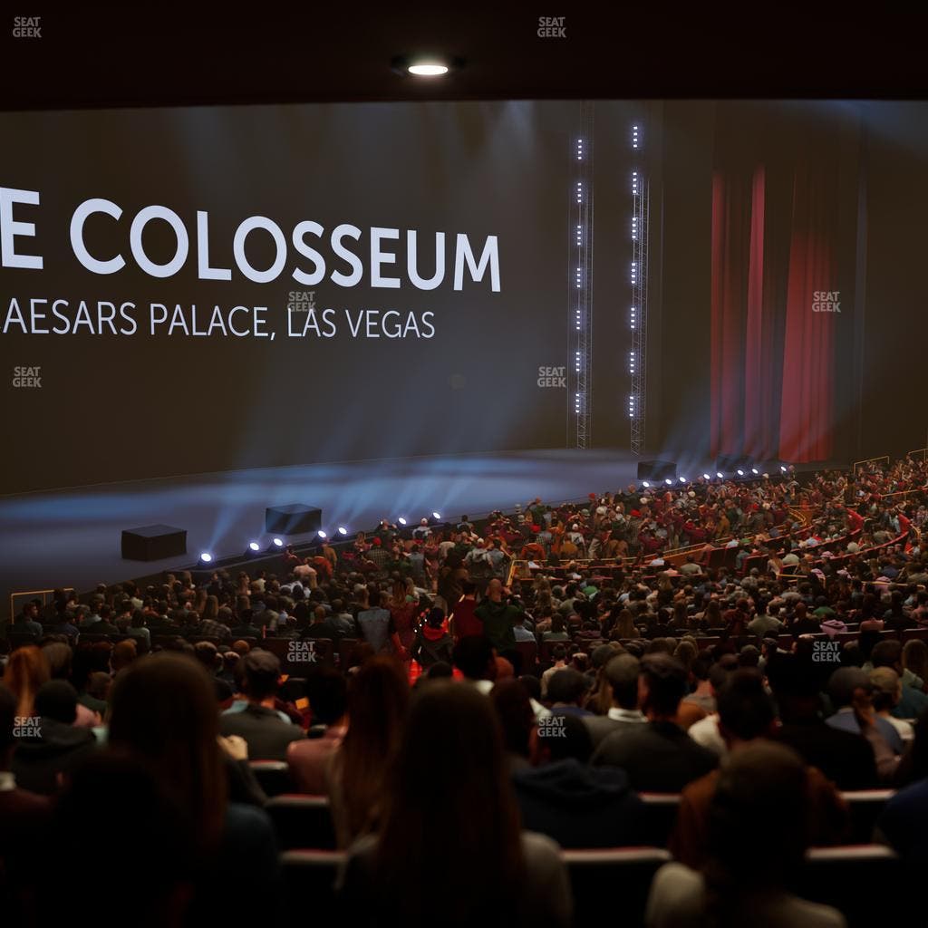 The Colosseum At Caesars Palace - Section 206 Seat View