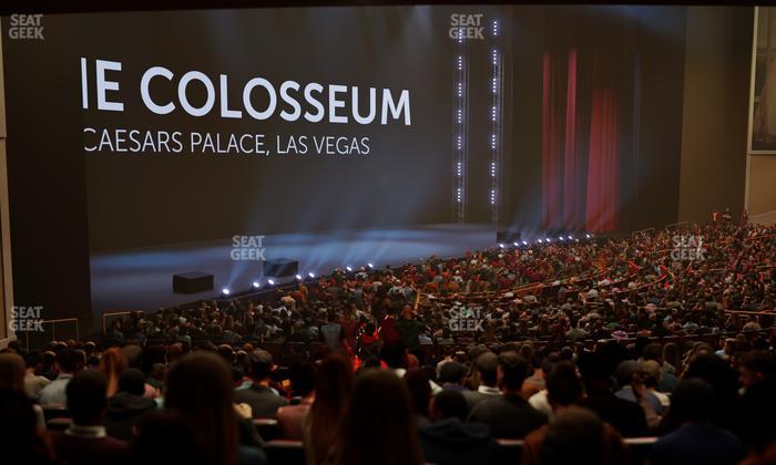 The Colosseum At Caesars Palace - Section 206 Seat View