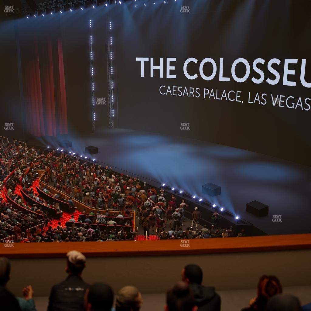 The Colosseum At Caesars Palace - Section 301 Seat View