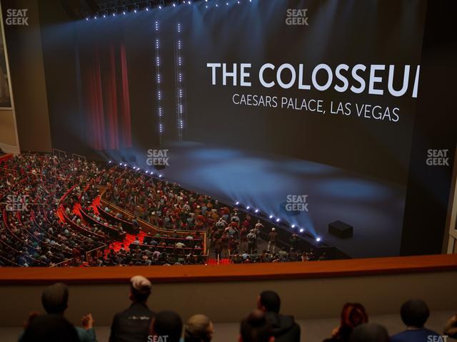 The Colosseum At Caesars Palace - Section 301 Seat View
