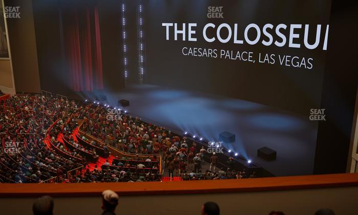 The Colosseum At Caesars Palace - Section 301 Seat View