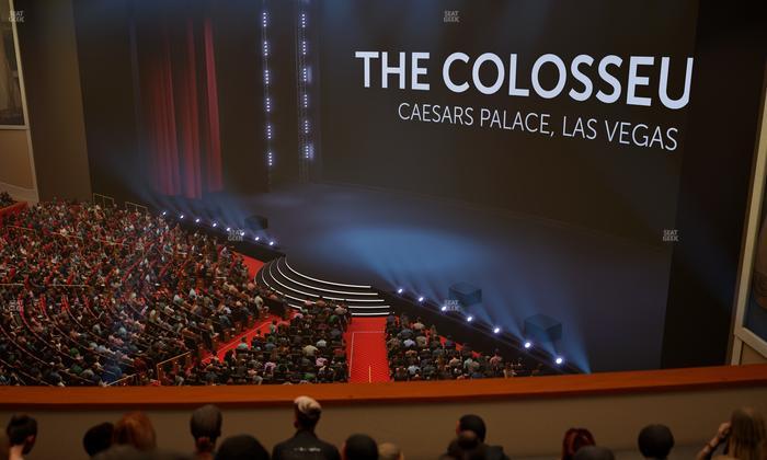 The Colosseum At Caesars Palace - Section 301 Seat View