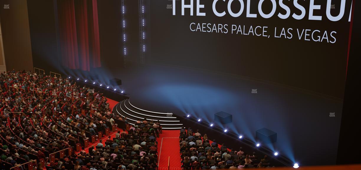 The Colosseum At Caesars Palace - Section 301 Seat View