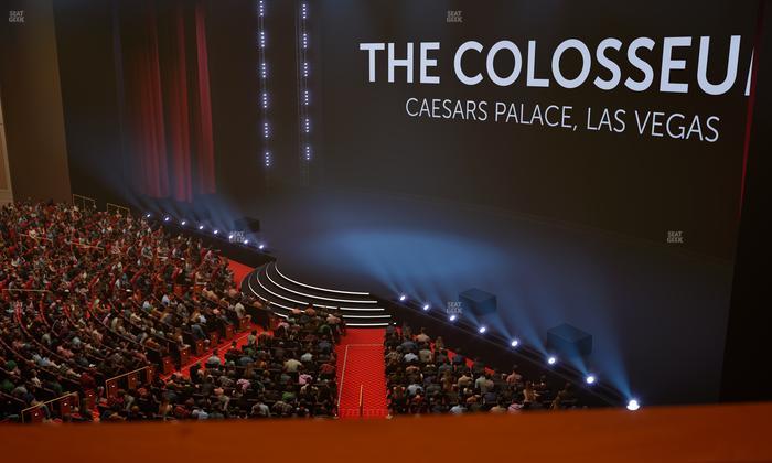 The Colosseum At Caesars Palace - Section 301 Seat View