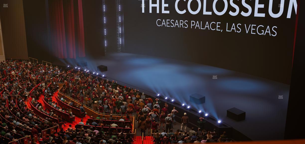 The Colosseum At Caesars Palace - Section 301 Seat View