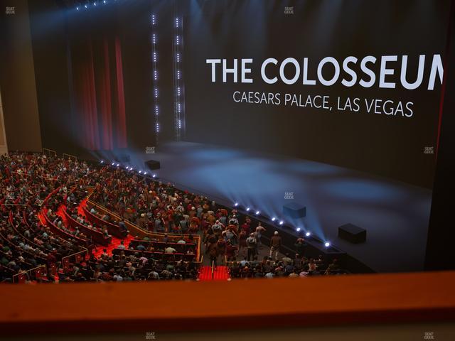 The Colosseum At Caesars Palace - Section 301 Seat View