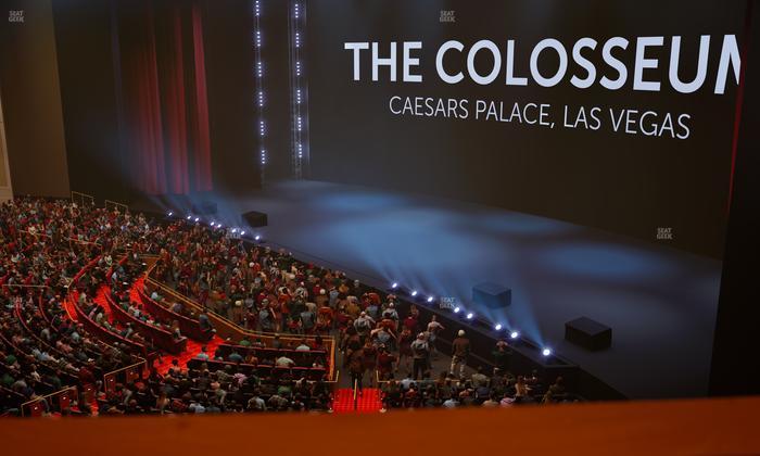 The Colosseum At Caesars Palace - Section 301 Seat View