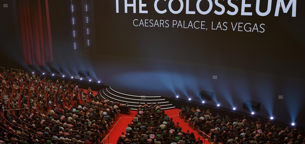The Colosseum At Caesars Palace - Section 302 Seat View