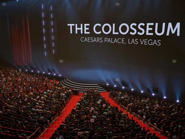 The Colosseum At Caesars Palace - Section 302 Seat View