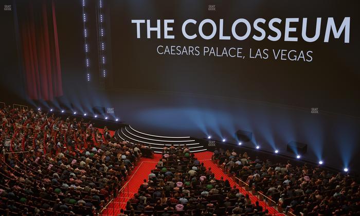 The Colosseum At Caesars Palace - Section 302 Seat View