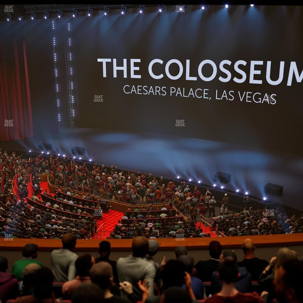 The Colosseum At Caesars Palace - Section 302 Seat View