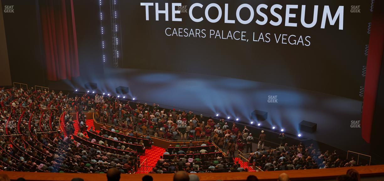 The Colosseum At Caesars Palace - Section 302 Seat View
