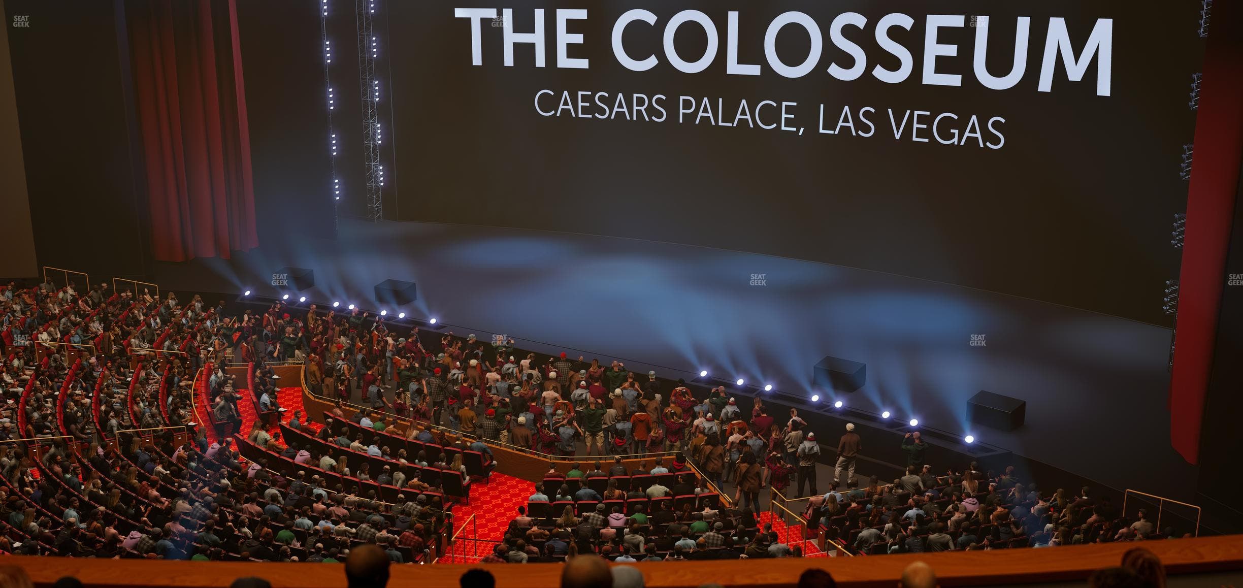 The Colosseum At Caesars Palace - Section 302 Seat View
