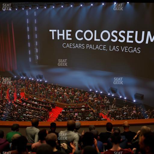 The Colosseum At Caesars Palace - Section 302 Seat View