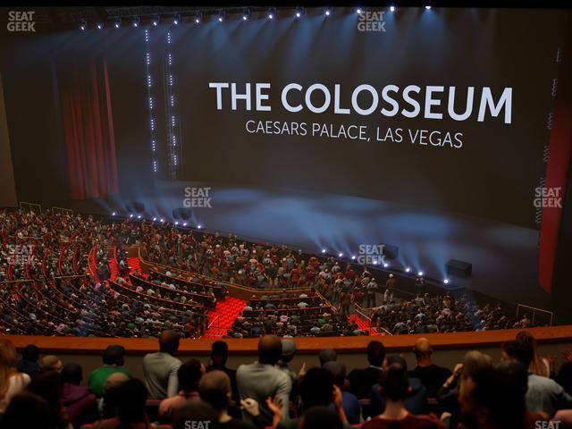The Colosseum At Caesars Palace - Section 302 Seat View