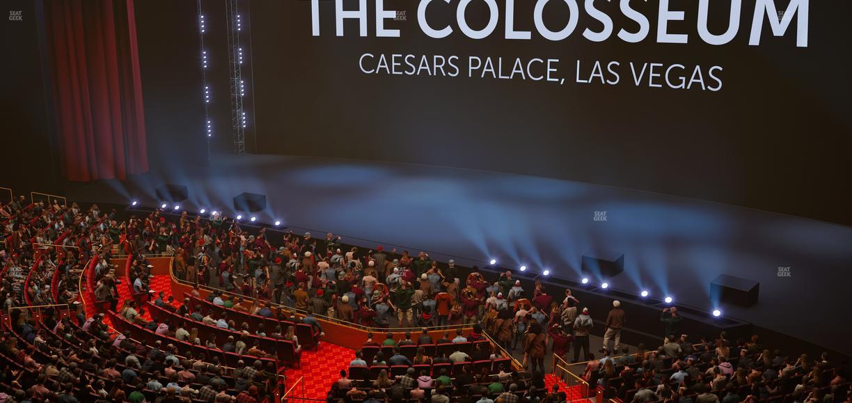The Colosseum At Caesars Palace - Section 302 Seat View