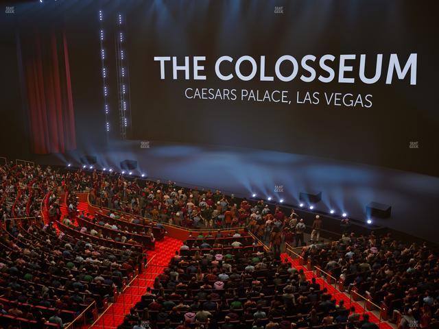 The Colosseum At Caesars Palace - Section 302 Seat View