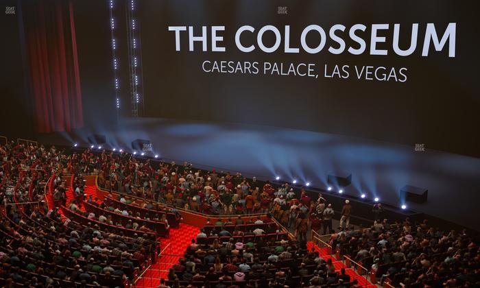 The Colosseum At Caesars Palace - Section 302 Seat View