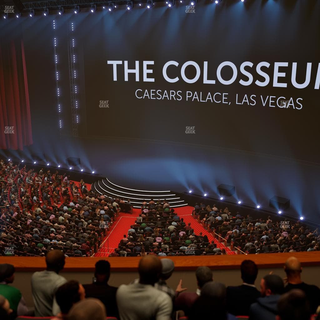 The Colosseum At Caesars Palace - Section 302 Seat View