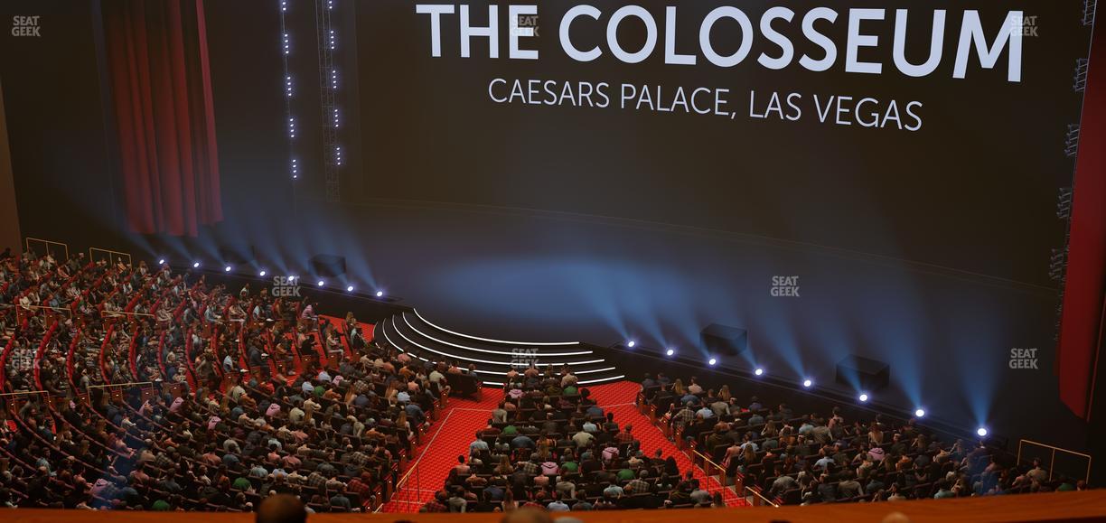 The Colosseum At Caesars Palace - Section 302 Seat View