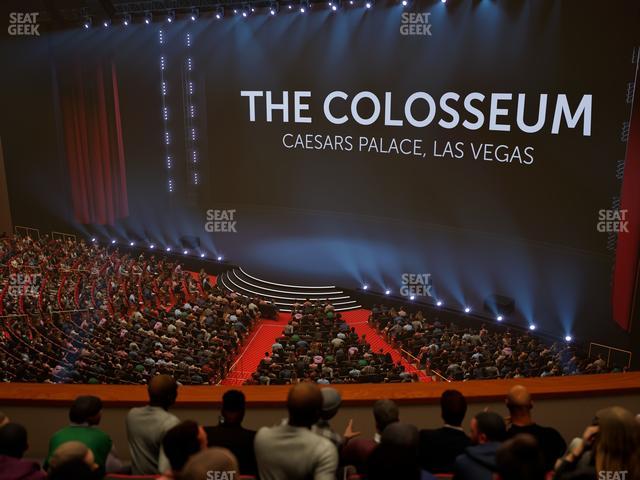 The Colosseum At Caesars Palace - Section 302 Seat View The Colosseum At Caesars Palace - Section 302 Seat View