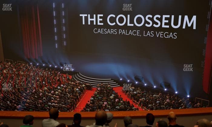 The Colosseum At Caesars Palace - Section 302 Seat View