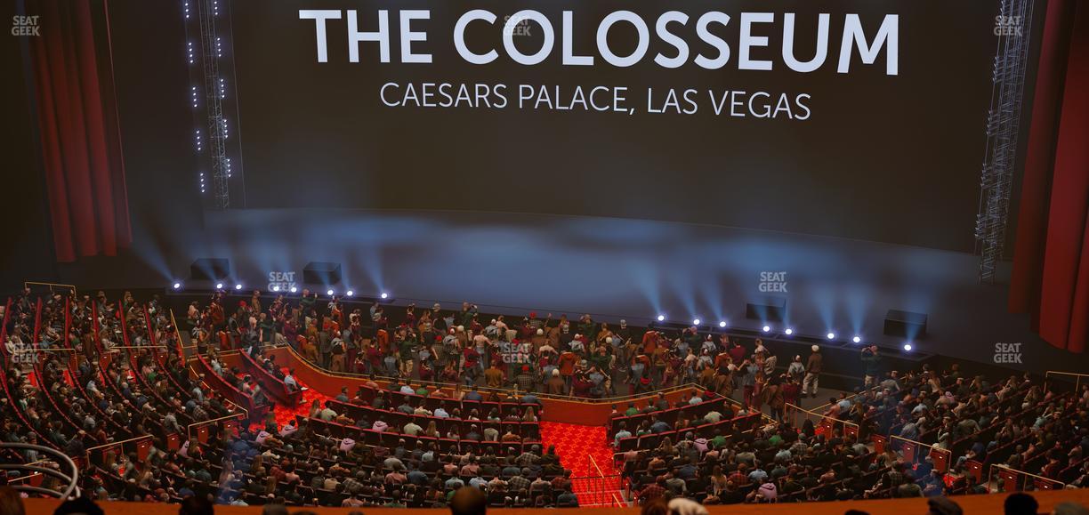 The Colosseum At Caesars Palace - Section 303 Seat View