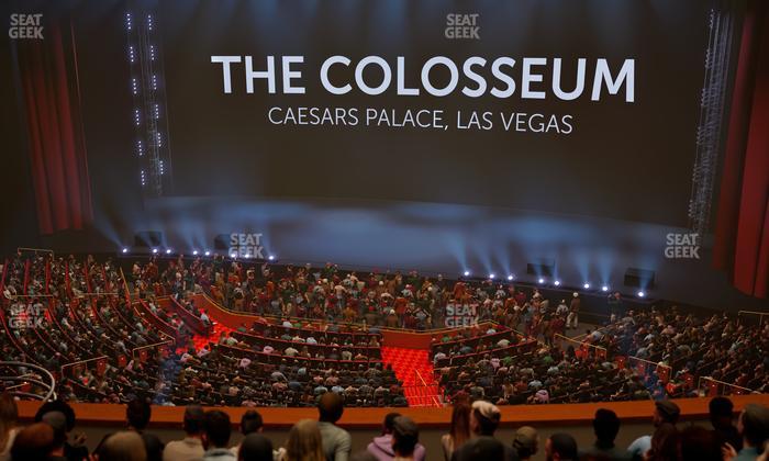 The Colosseum At Caesars Palace - Section 303 Seat View