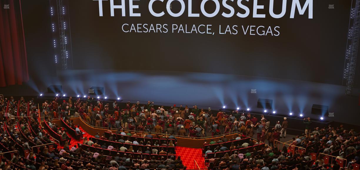 The Colosseum At Caesars Palace - Section 303 Seat View