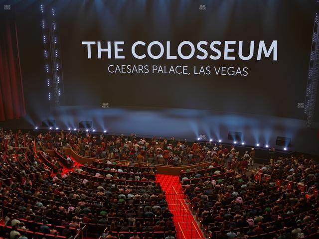The Colosseum At Caesars Palace - Section 303 Seat View