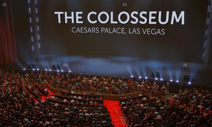 The Colosseum At Caesars Palace - Section 303 Seat View