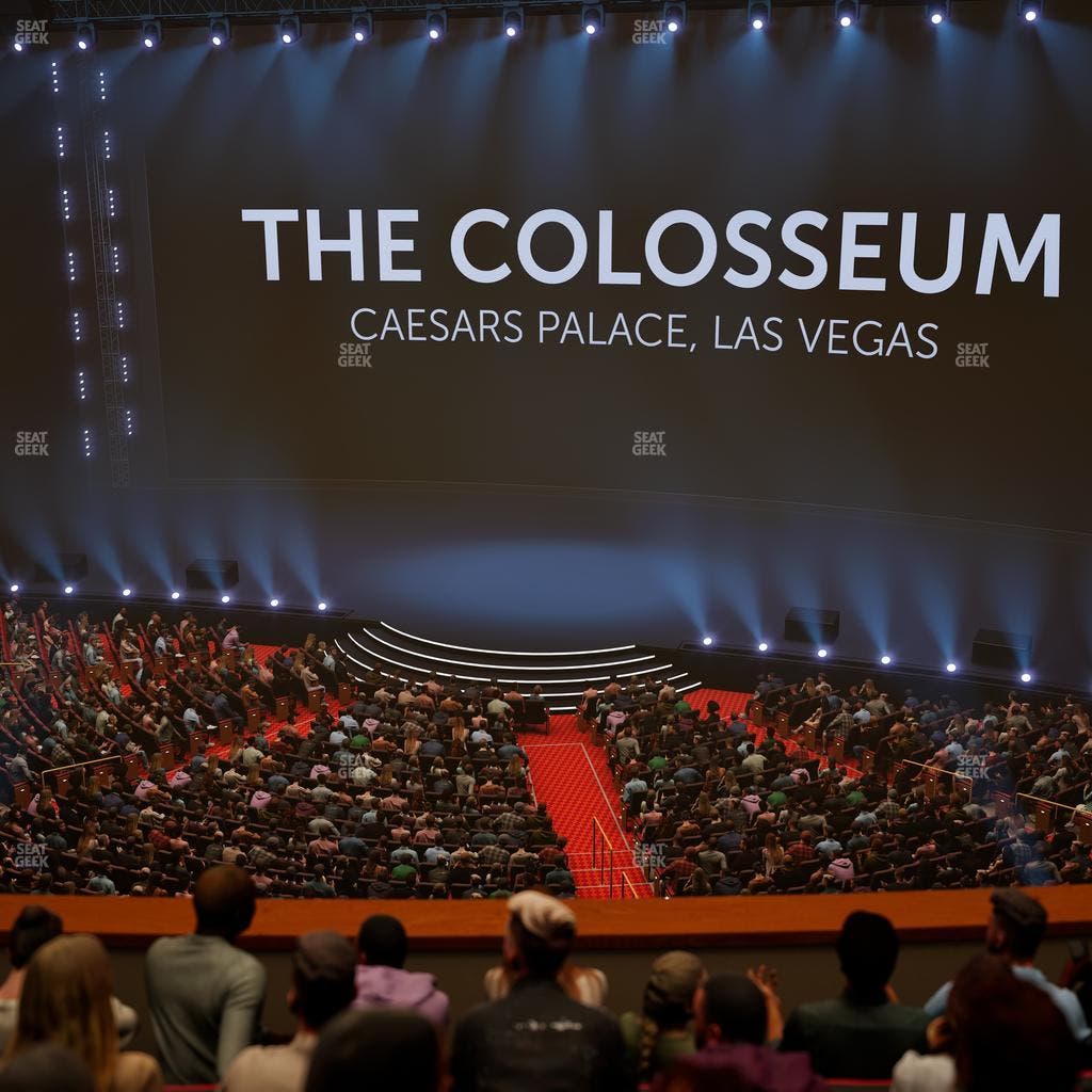The Colosseum At Caesars Palace - Section 303 Seat View