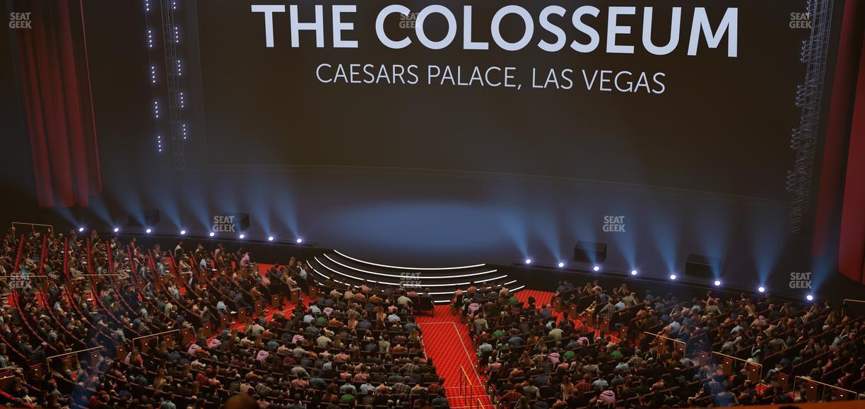 The Colosseum At Caesars Palace - Section 303 Seat View