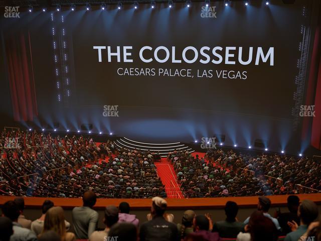 The Colosseum At Caesars Palace - Section 303 Seat View The Colosseum At Caesars Palace - Section 303 Seat View