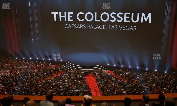 The Colosseum At Caesars Palace - Section 303 Seat View