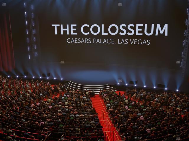 The Colosseum At Caesars Palace - Section 303 Seat View