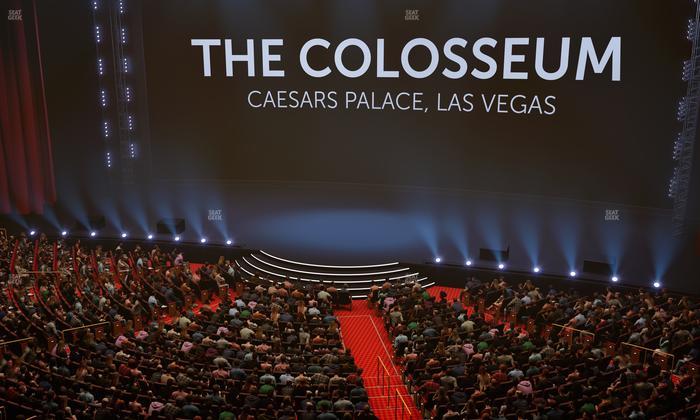 The Colosseum At Caesars Palace - Section 303 Seat View