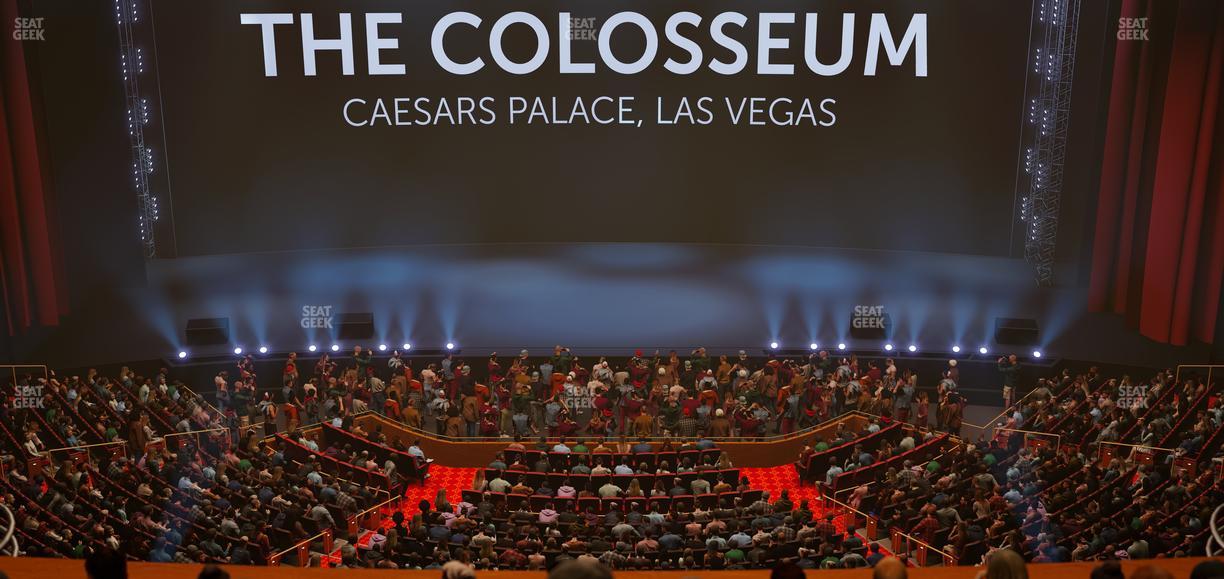 The Colosseum At Caesars Palace - Section 304 Seat View