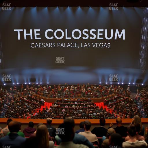 The Colosseum At Caesars Palace - Section 304 Seat View