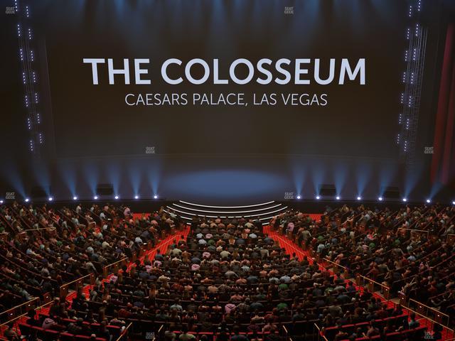 The Colosseum At Caesars Palace - Section 304 Seat View