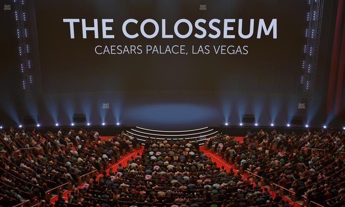 The Colosseum At Caesars Palace - Section 304 Seat View