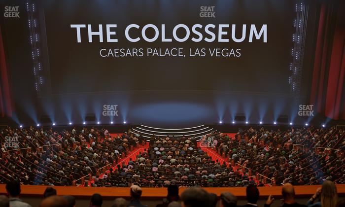 The Colosseum At Caesars Palace - Section 304 Seat View