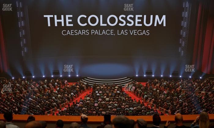 The Colosseum At Caesars Palace - Section 304 Seat View