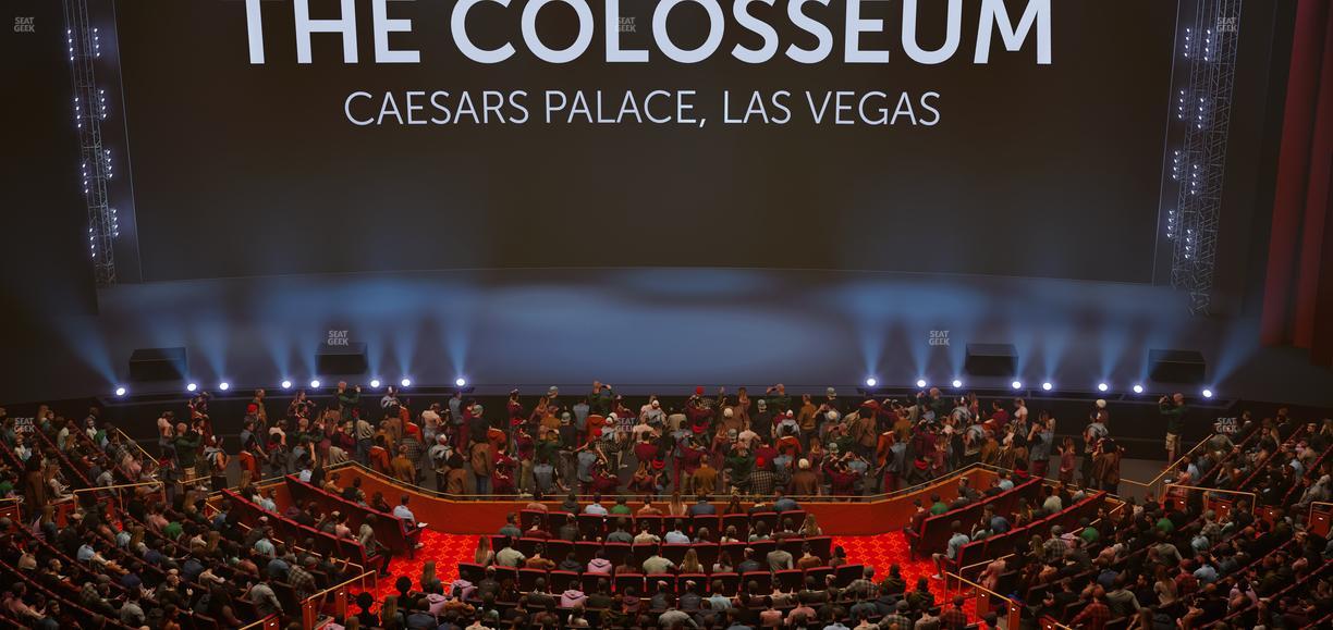 The Colosseum At Caesars Palace - Section 304 Seat View