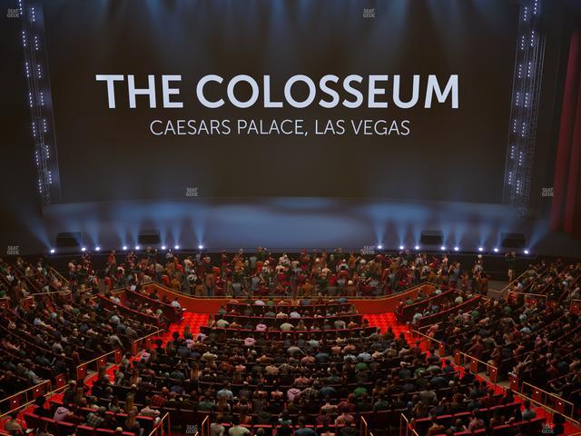 The Colosseum At Caesars Palace - Section 304 Seat View