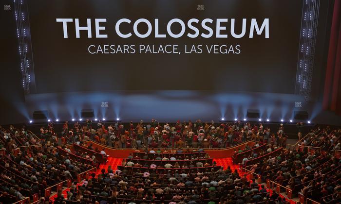 The Colosseum At Caesars Palace - Section 304 Seat View