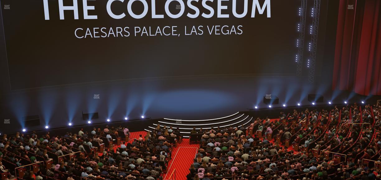 The Colosseum At Caesars Palace - Section 305 Seat View