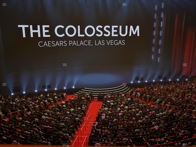 The Colosseum At Caesars Palace - Section 305 Seat View