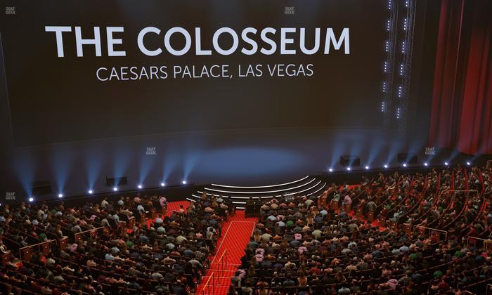 The Colosseum At Caesars Palace - Section 305 Seat View