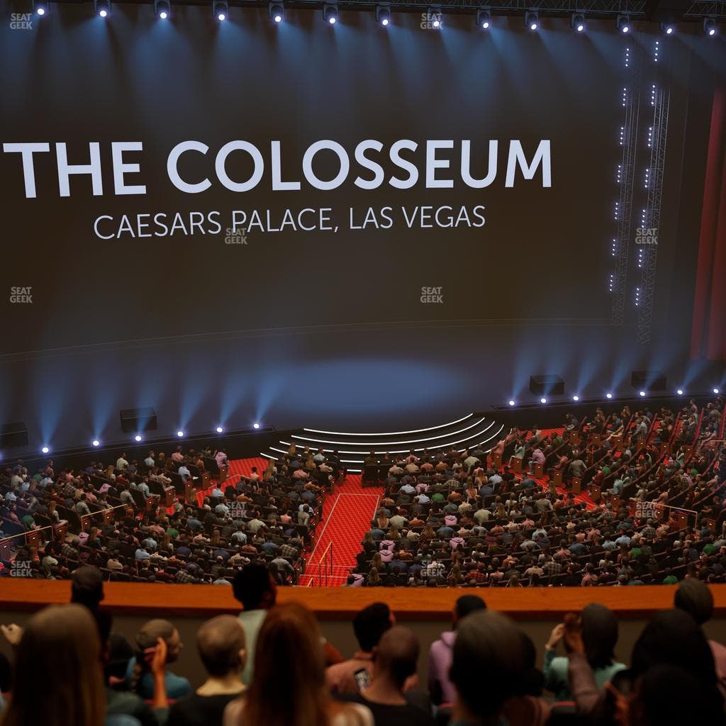 The Colosseum At Caesars Palace - Section 305 Seat View